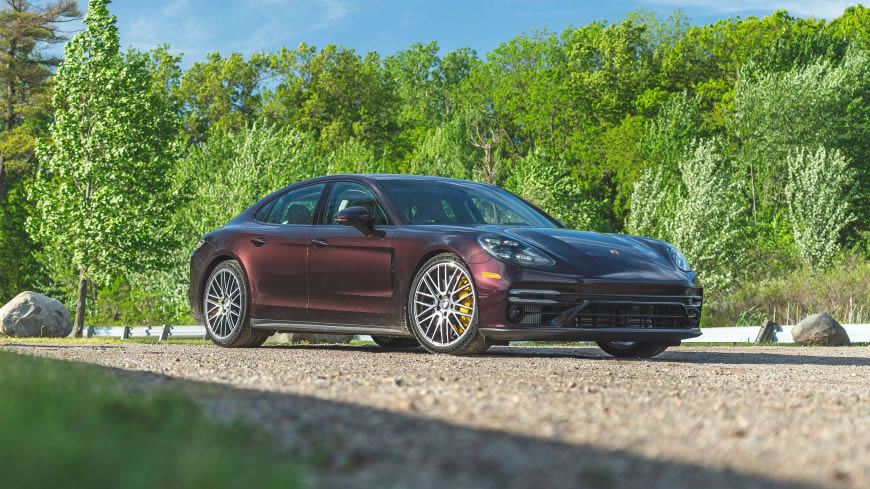 2021款保时捷Panamera Turbo S 4K Wallpaper高清壁纸图片 3840x2160