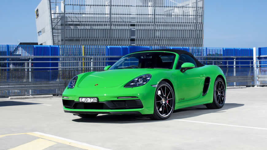 2021款保时捷718 Boxster GTS高清壁纸图片 2560x1440