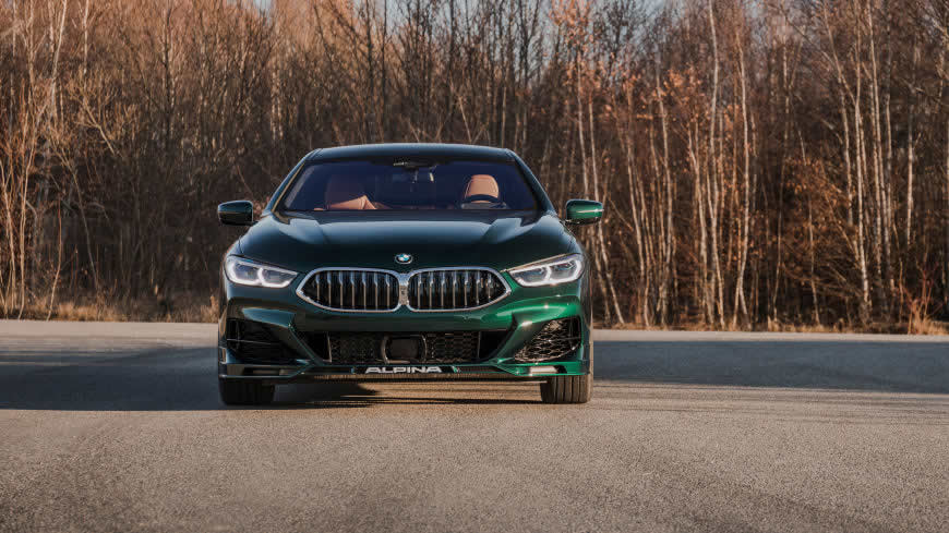 2022款宝马8系 Alpina B8 Gran Coupé高清壁纸图片 5120x2880