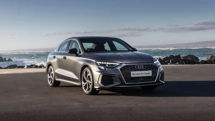 2021款奥迪A3 Sedan 35 TFSI S line高清壁纸图片 5120x2880