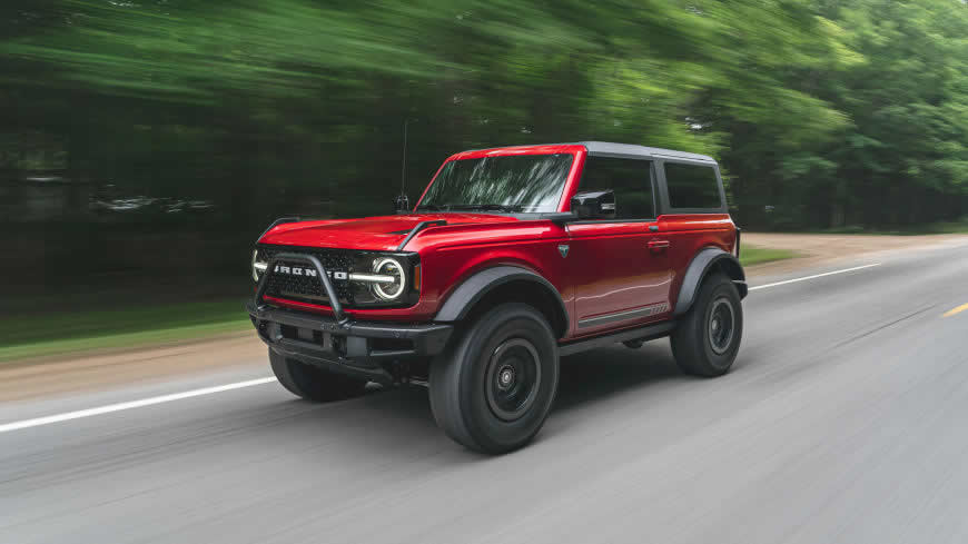 2021款福特Bronco 2-Door First Edition高清壁纸图片 3840x2160