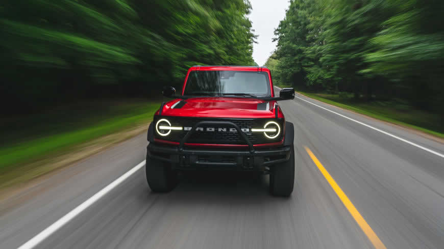 2021款福特Bronco 2-Door First Edition高清壁纸图片 3840x2160