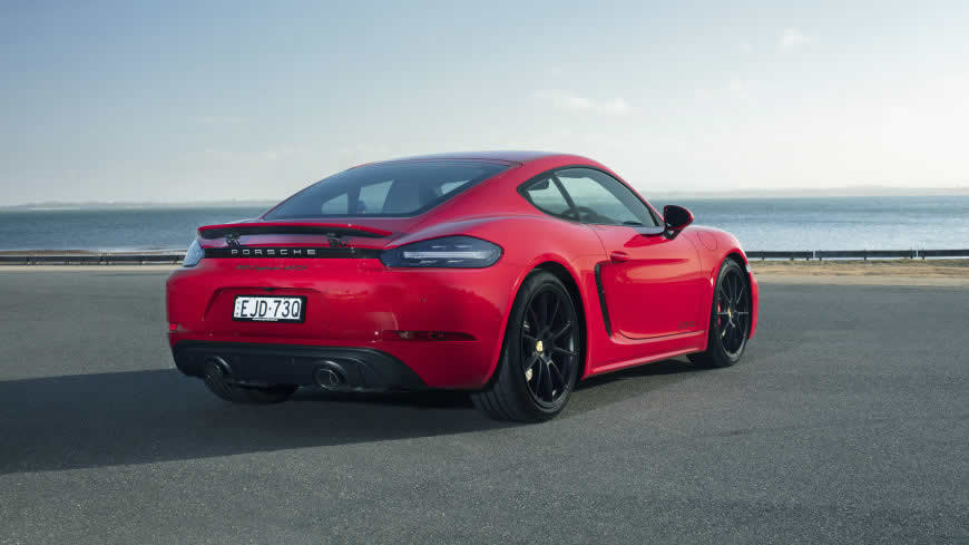 2021款保时捷718 Cayman GTS高清壁纸图片 2560x1440