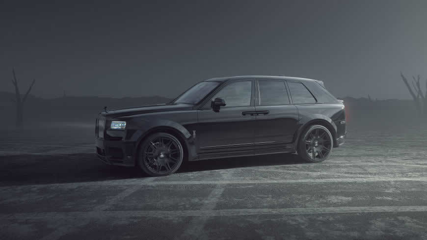 2021款劳斯莱斯库里南(Cullinan) Black Badge高清壁纸图片 7680x4320