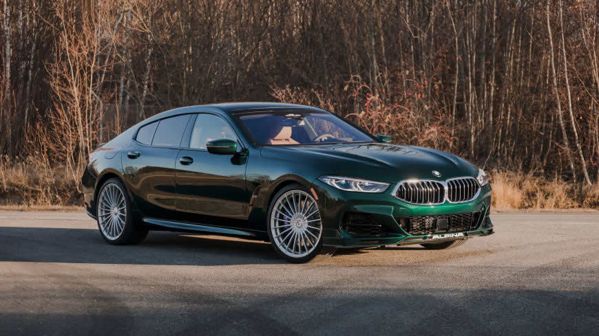 2022款宝马8系 Alpina B8 Gran Coupé高清壁纸图片 5120x2880