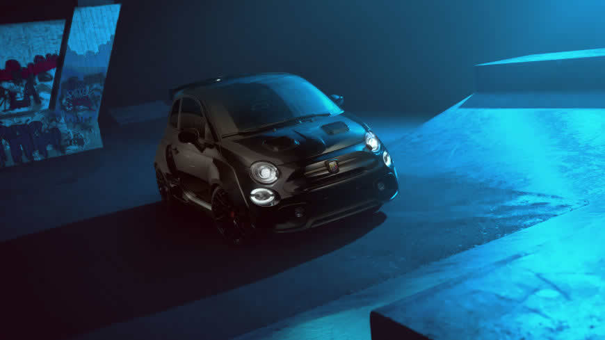 Pogea Racing改装黑武士Abarth 595 Hercules高清壁纸图片 5120x2880