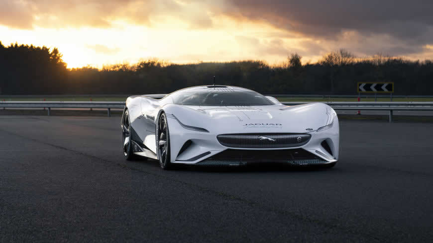 捷豹Vision Gran Turismo SV概念赛车高清壁纸图片 5120x2880