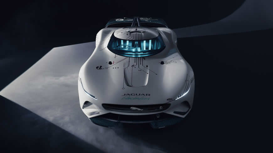捷豹Vision Gran Turismo SV概念赛车高清壁纸图片 5120x2880