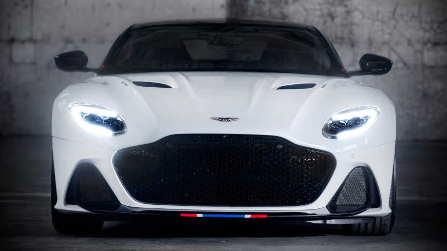 2020款白色阿斯顿·马丁DBS Superleggera Concorde Edition高清壁纸图片 5120x2880