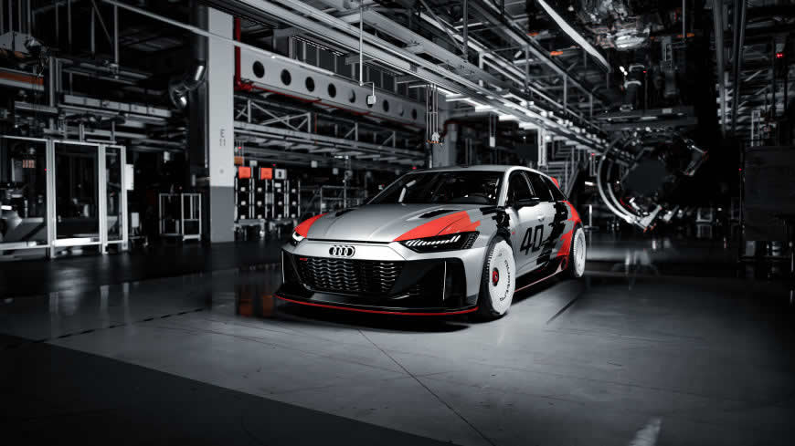 2020款奥迪RS6 GTO概念车高清壁纸图片 5120x2880