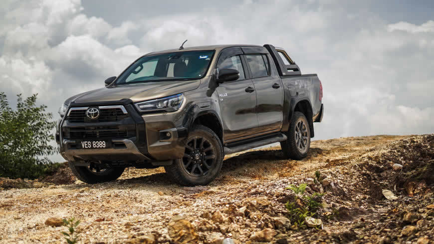 2020款丰田Hilux Rogue Double Cab高清壁纸图片 5120x2880