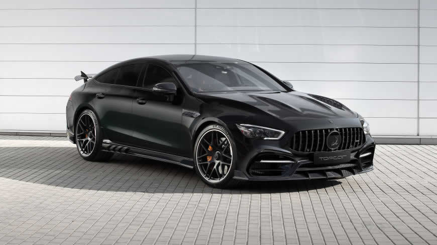 梅赛德斯-AMG GT 63 S 4MATIC四门跑车高清壁纸图片 5120x2880