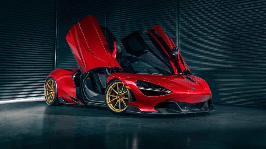 Vorsteiner改装迈凯伦720S Silverstone Aero高清壁纸图片 7680x4320