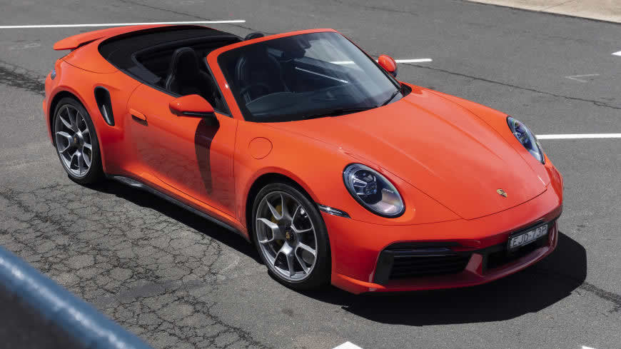 2020款保时捷911 Turbo S Cabriolet高清壁纸图片 5120x2880