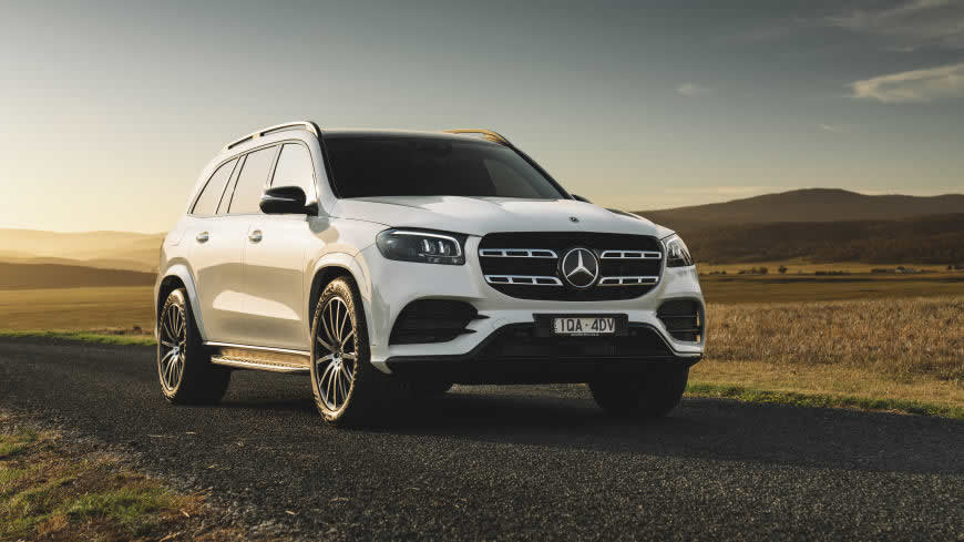 2020款奔驰GLS 400 d 4MATIC AMG Line高清壁纸图片 5120x2880