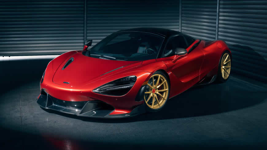 Vorsteiner改装迈凯伦720S Silverstone Aero高清壁纸图片 7680x4320