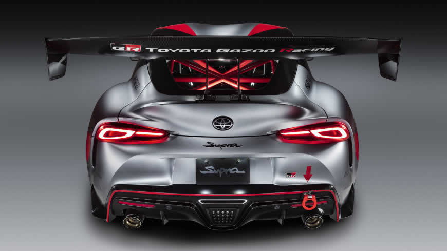 2020款丰田Supra Track Concept高清壁纸图片 7680x4320