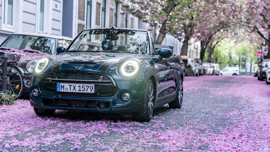 2020款MINI Cooper S Cabrio Sidewalk高清壁纸图片 5120x2880