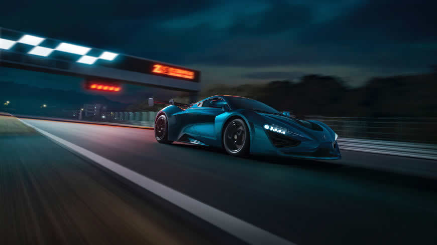 Arcfox-GT Race Edition超级电动跑车高清壁纸图片 2560x1440
