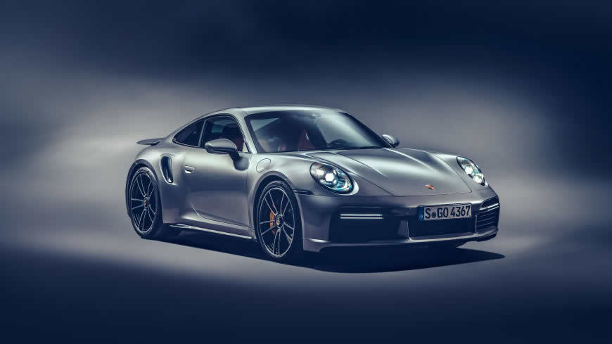 2020款保时捷911 Turbo S跑车高清壁纸图片 5120x2880
