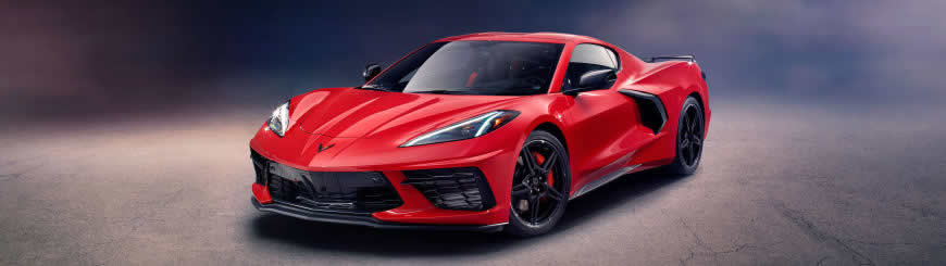 红色雪佛兰科尔维特Stingray Z51高清壁纸图片 5120x1440