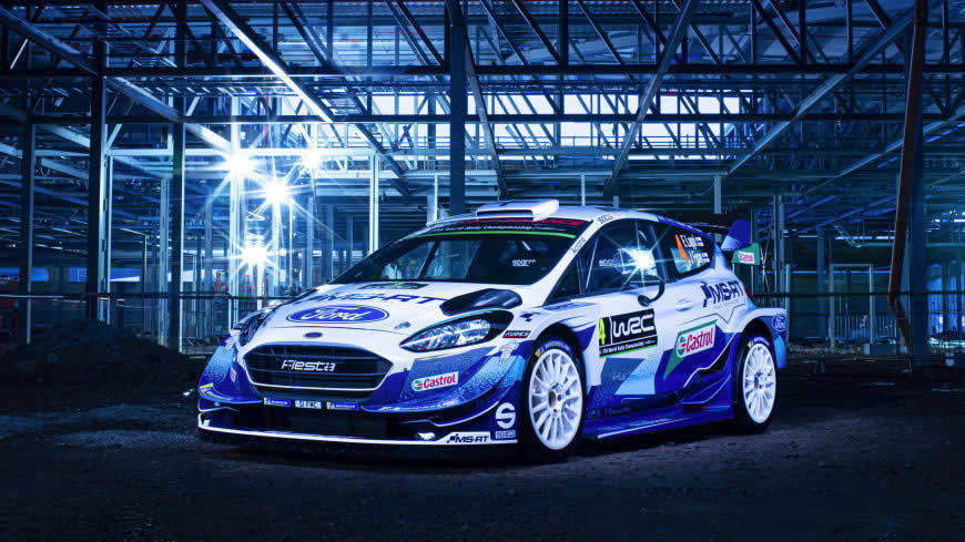 M-Sport福特Fiesta WRC赛车高清壁纸图片 2560x1440