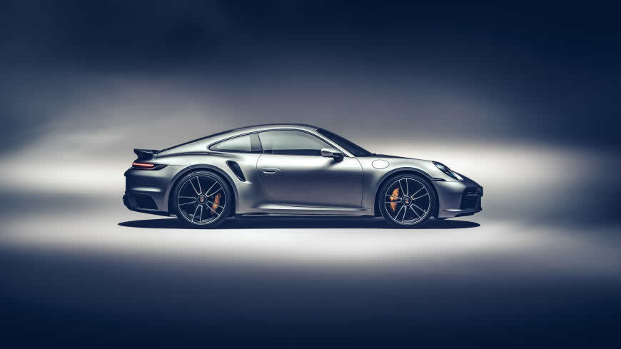 2020款保时捷911 Turbo S跑车高清壁纸图片 7680x4320