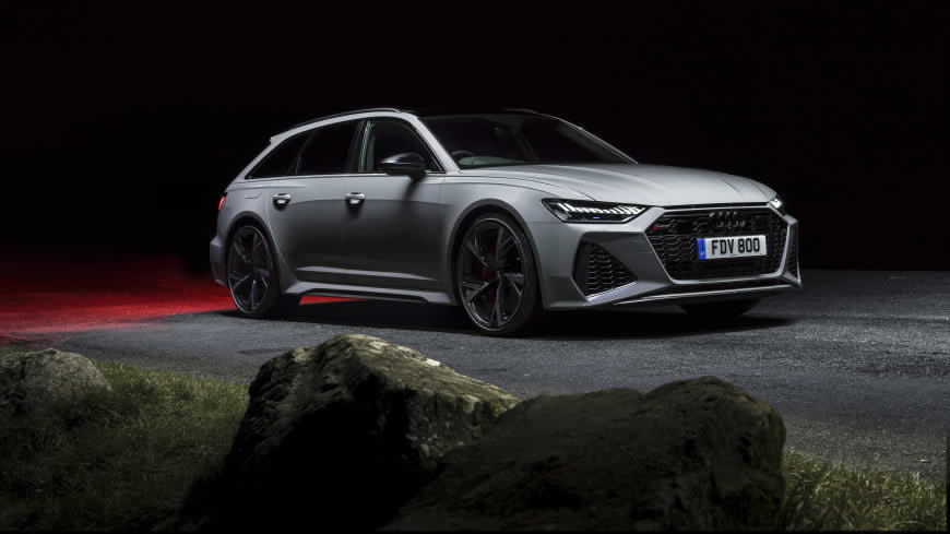 2020款奥迪RS 6 Avant高清壁纸图片 7680x4320