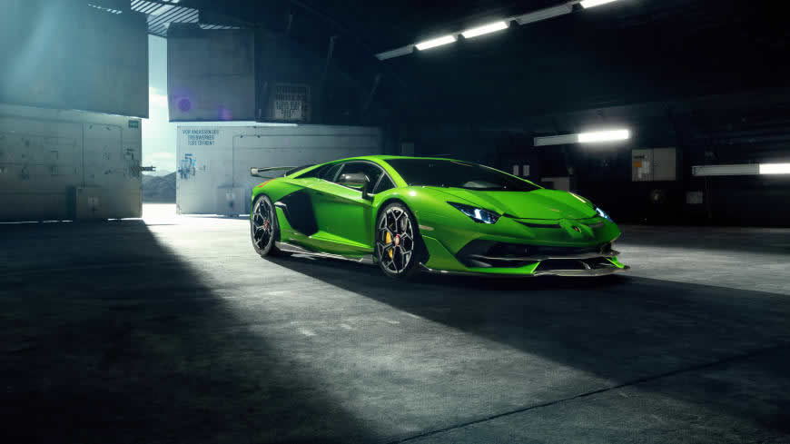 Novitec改装版兰博基尼Aventador SVJ高清壁纸图片 7680x4320