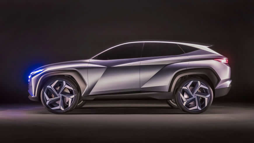 2020款现代Vision T Concept高清壁纸图片 3840x2160