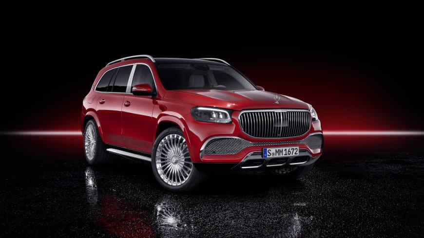 梅赛德斯-迈巴赫GLS 600高清壁纸图片 7680x4320