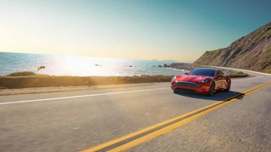 Karma Revero GT电动跑车高清壁纸图片 2560x1440