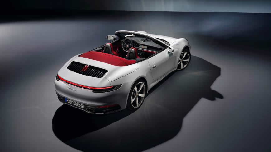 保时捷911 Carrera Cabriolet高清壁纸图片 5120x2880