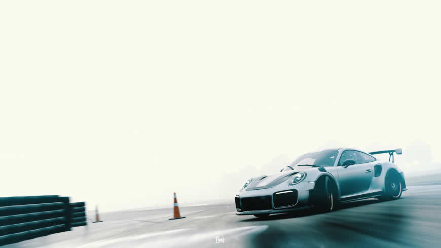 保时捷911 GT2高清壁纸图片 1920x1080