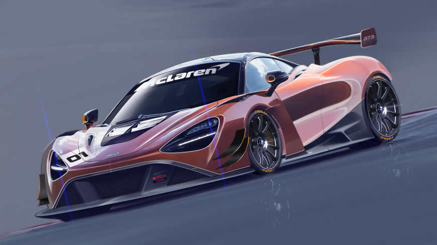 迈凯伦720S GT3高清壁纸图片 1920x1080