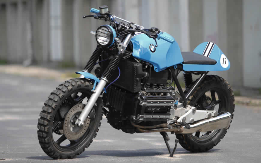 宝马K 100 RS Scrambler高清壁纸图片 3840x2400