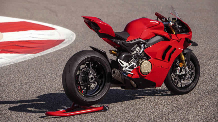 2020款杜卡迪Panigale V4 S摩托车高清壁纸图片 2560x1440