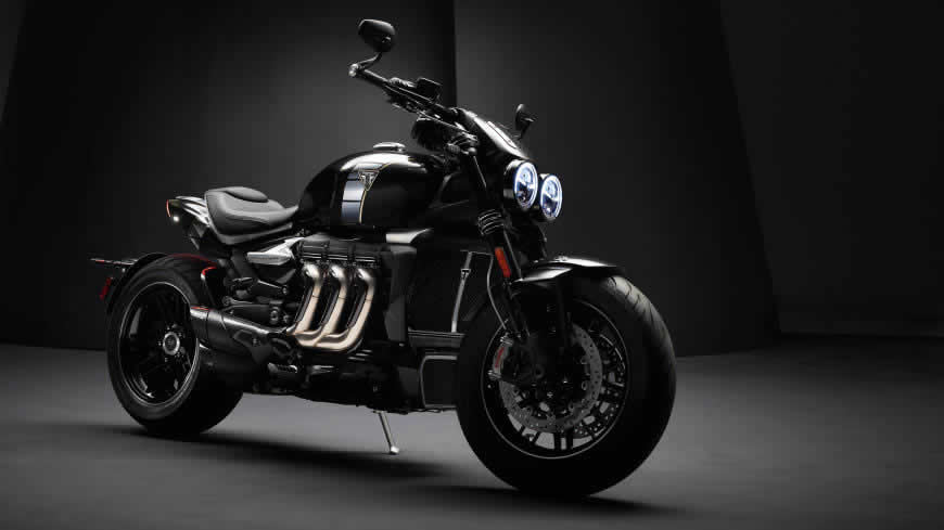 2019款凯旋(Triumph) Rocket III TFC摩托车高清壁纸图片 5120x2880