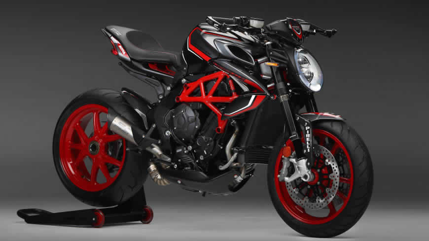 2019款奥古斯塔(MV Agusta) Dragster 800 RR RC摩托车高清壁纸图片 5120x2880