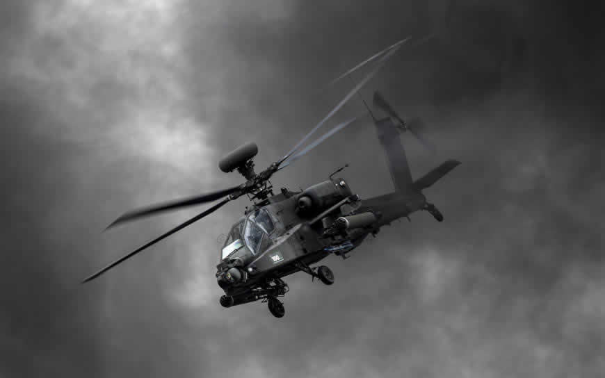 阿帕奇武装直升机高清壁纸图片 1920x1200