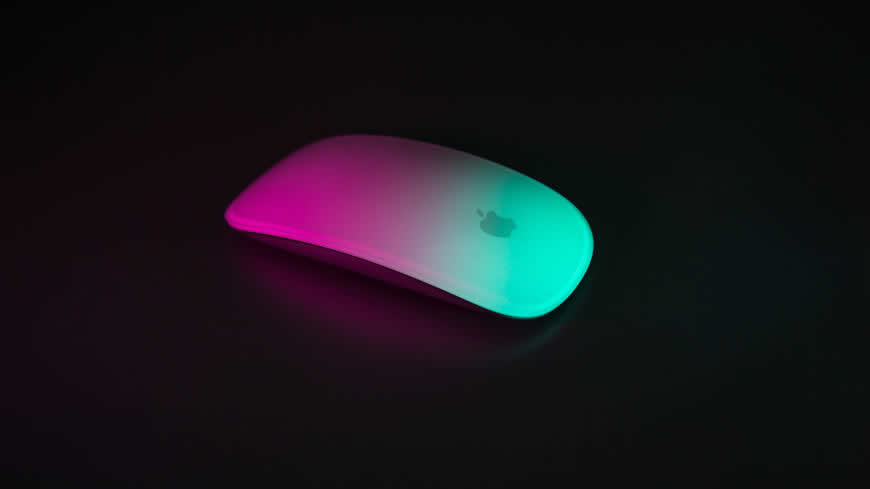 Apple Magic Mouse 2高清壁纸图片 5120x2880