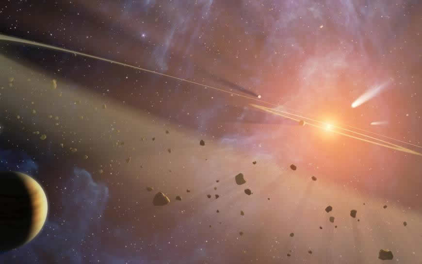 小行星高清壁纸图片 2560x1600