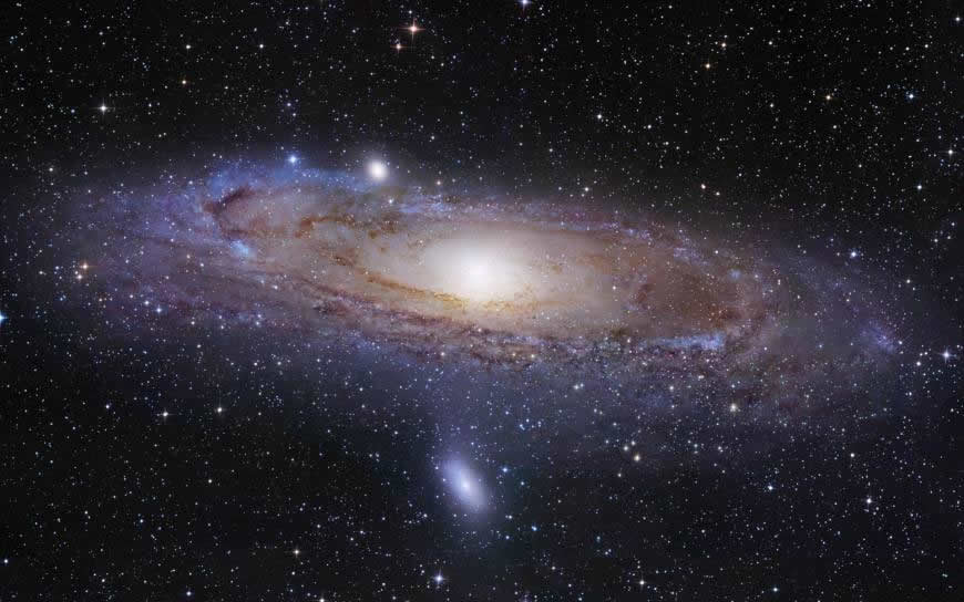 旋涡星系M31高清壁纸图片 1920x1200