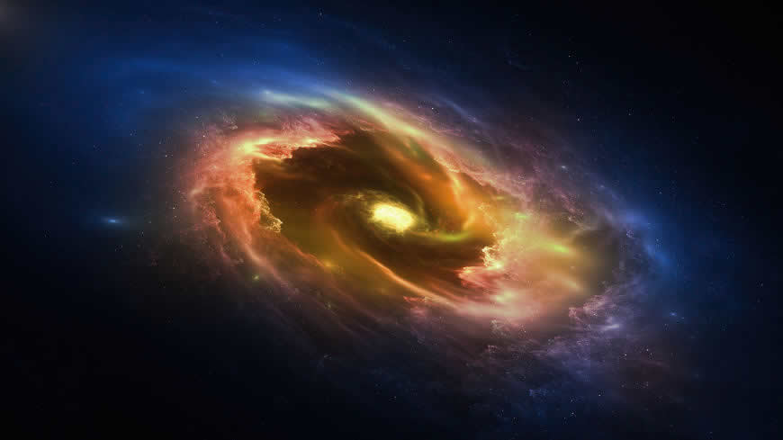 螺旋星系 银河系高清壁纸图片 3840x2160