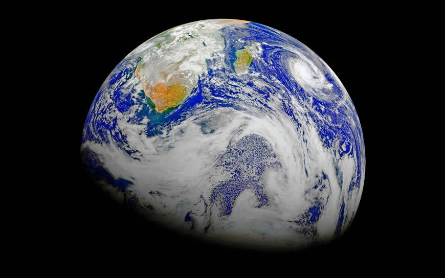 地球南半球高清壁纸图片 3840x2400