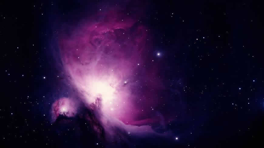 梦幻的紫色星空高清壁纸图片 1920x1080