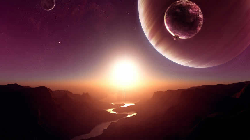 科幻星球高清壁纸图片 1920x1080