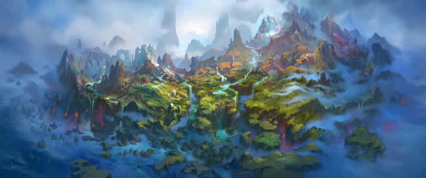 魔兽世界:巨龙时代高清壁纸图片 3440x1440