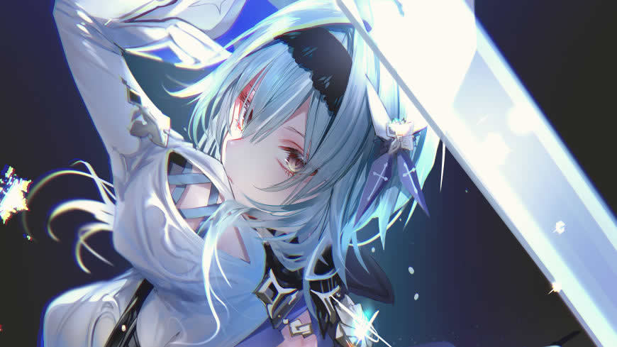原神 优菈高清壁纸图片 3840x2160