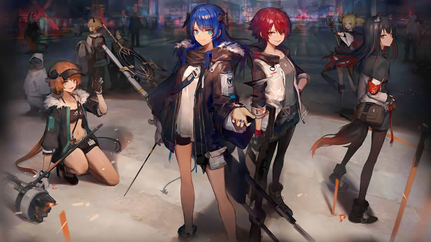 明日方舟高清壁纸图片 5120x2880